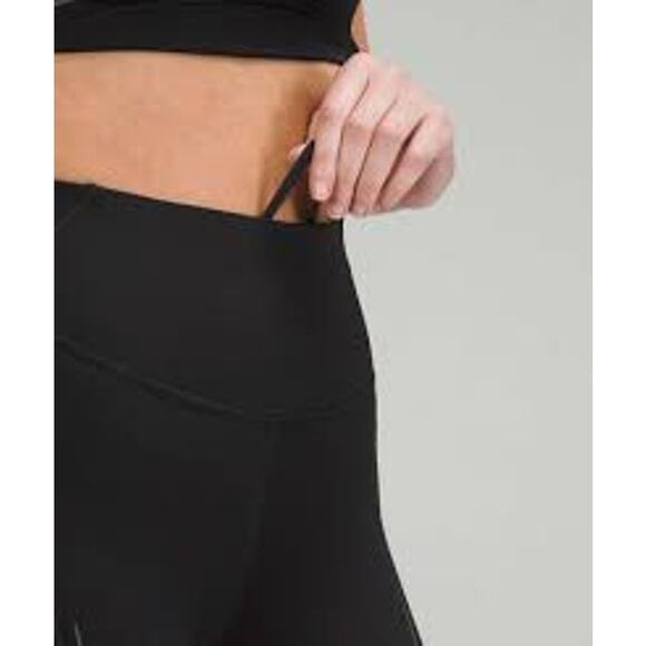 Lululemon Base Pace High-Rise Reflective Tight 25" Black Womens Size 0 Reflect - Picture 13 of 13